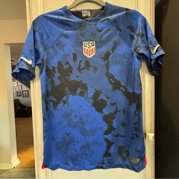 Nike Team USA 2022/2023 Away Stadium Soccer Jersey Youth XL - Picture 4 of 9